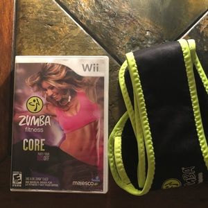 Wii Zumba with belt